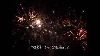 Fajerwerki TXB309 Bateria I V 128s 1.2 Triplex