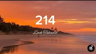 214- River Maya|Lyrics Video|Zack Tabudo- Song Cover