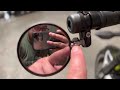 CRG Hindsight Lanesplitter Mirrors with Rhino Moto Bar Ends (Z900RS)