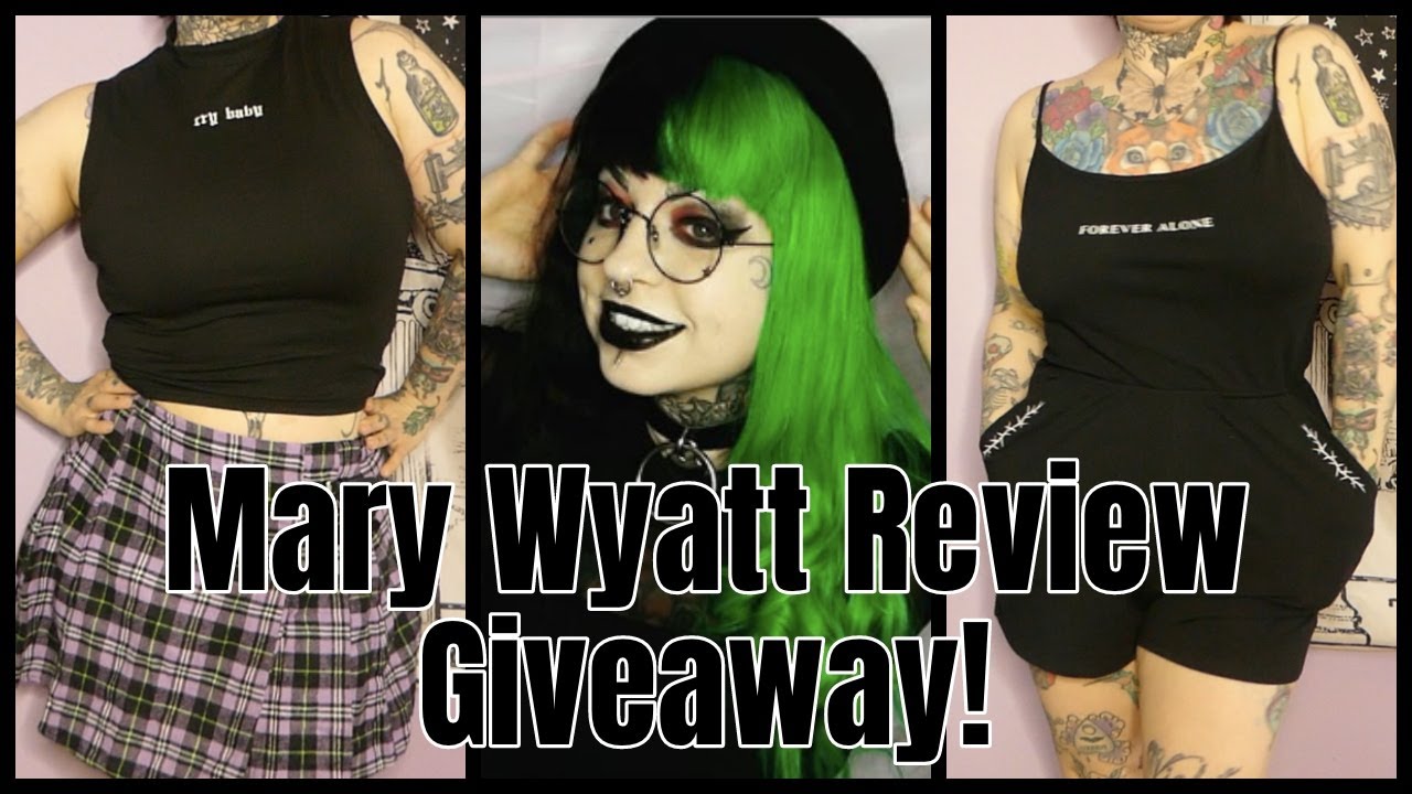 NuGoth Streetwear Mary Wyatt London Review & Giveaway (CLOSED) // Emily Boo