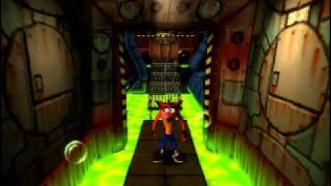Crash bandicoot PS1 Toxic waste Level 21