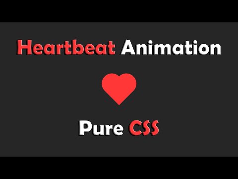 Heartbeat Animation Using