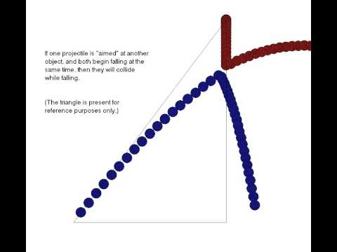 Projectiles: Hunter and Monkey