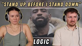 LOGIC - STAND UP BEFORE I STAND DOWN REACTION