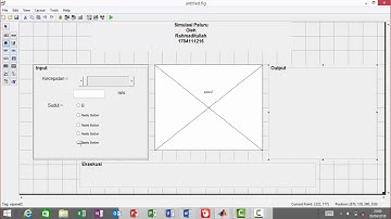 Simulasi Peluru Pada Matlab Oleh Rahmaditullah FPK UNRI 2018