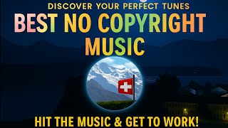⚡ EPIC NIGHT BEATS 🌌 SWISS MOUNTAINS 🎶 LIGHTNING VISUALIZER