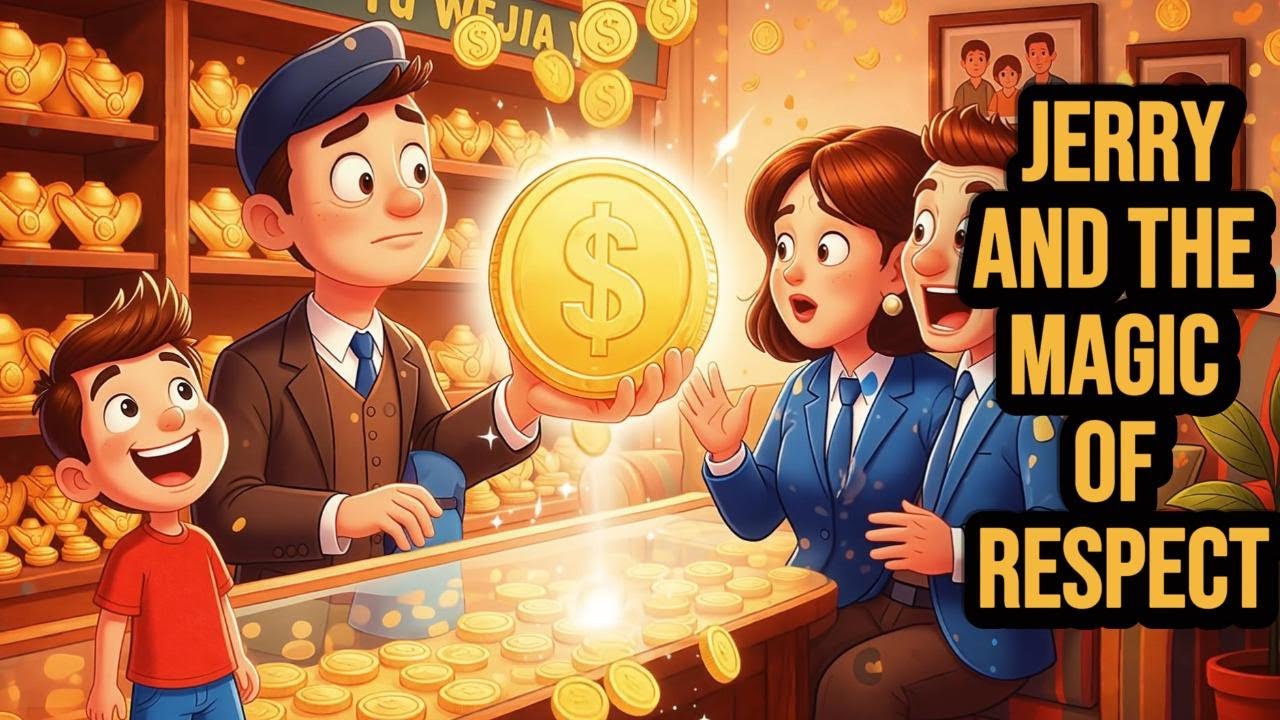 Jerry and the magic of respect | Bedtime Story kids video | Moral Kids Stories in English