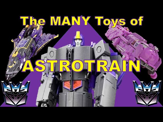 The MANY Toys of Astrotrain - The Action Figure History of the