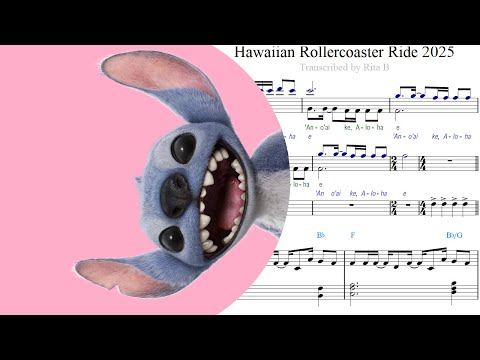 Hawaiian Roller Coaster Ride from Lilo & Stitch (duo voice+piano) - Iam Tongi