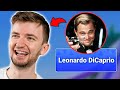 Playing Trivial Pursuit WITH LEO DICAPRIO WOAH