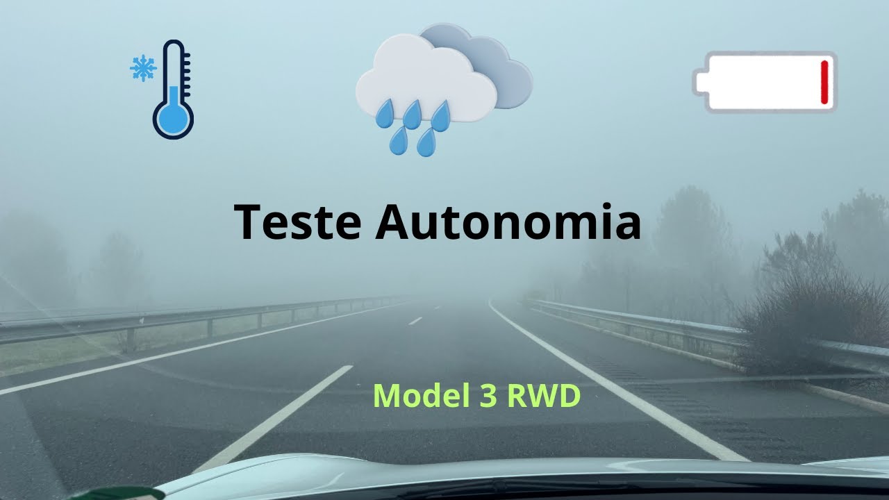 Tesla Model 3 no FRIO: quantos km aguenta?