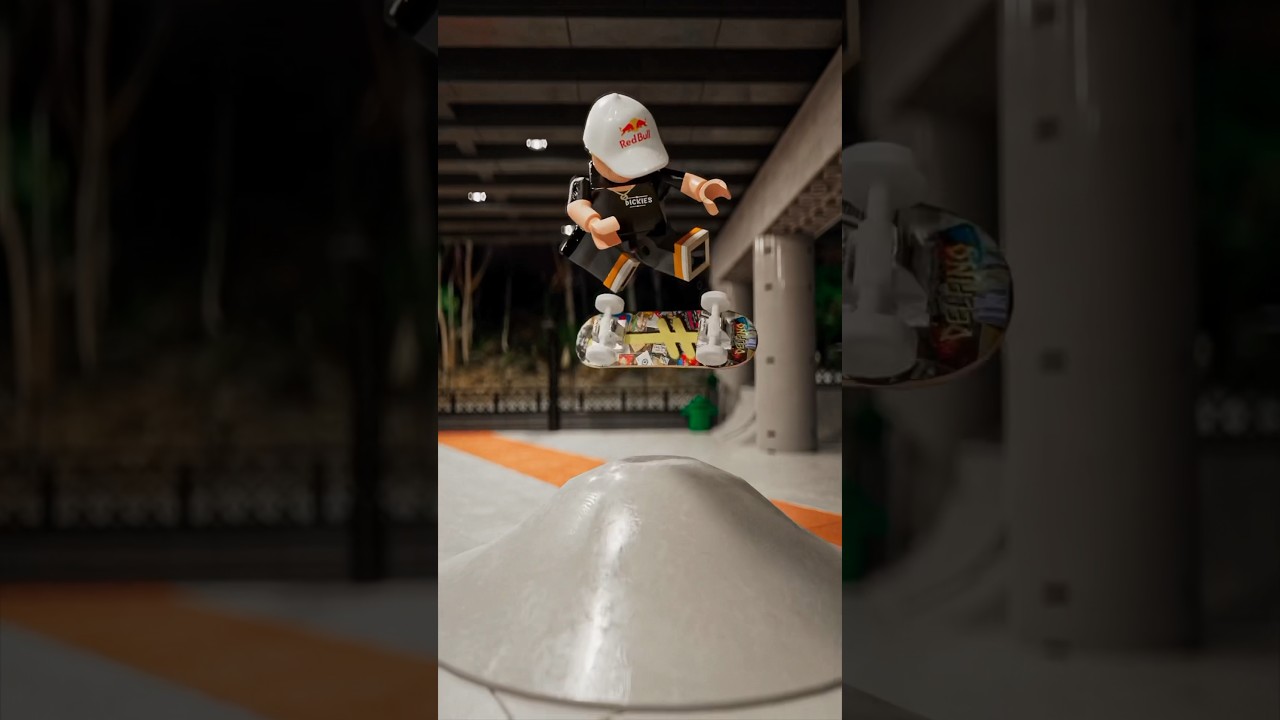 Jamie Foy heelflip in LEGO 