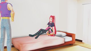 Kiss Amnesia Mira × Mystery💋 | Kpop Demon Hunters MMD