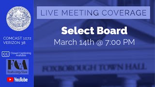 Select Board 3/14/23