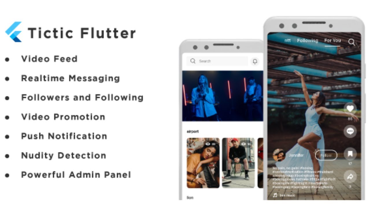 Tictic Flutter App source code Free download || Tictic Android And IOS ...