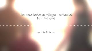 the view between villages – extended with no dialogue
