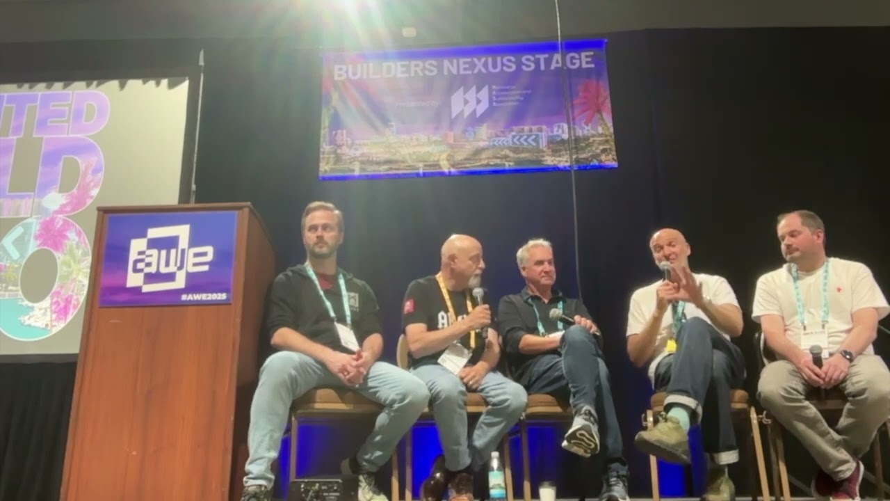 The AI/XR Podcast June 11th, 2025. AWE *LIVE* 245th episode