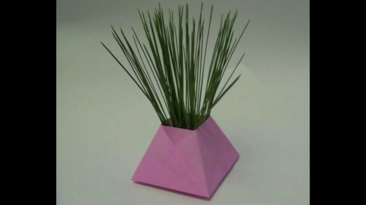 Pyramid Origami Box YouTube pyramid-origami-box-youtube