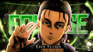 Attack On An Amv Edit - Montagem Eclipse Eren Yeager 4K Edit