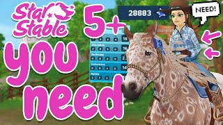TOP 5+ THINGS YOU ✨ NEED ✨ TO PLAY STAR STABLE!