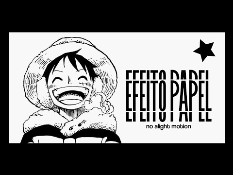 — efeito papel no alight motion. ★