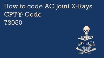 AC Joint X-Ray Coding | CPT® 73050 | Radiology Protocols + ICD-10 Strategy