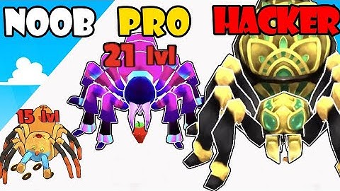 NOOB vs PRO vs HACKER - Insect Evolution Run | Gameplay Walkthrough (Android,iOS)