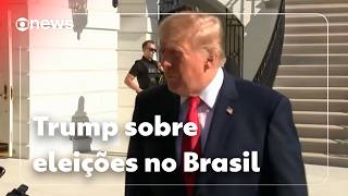 Without evidence, Trump claims 'rigged election' in Brazil and says he likes Lula