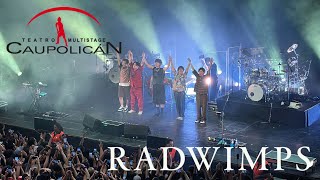 Radwimps [Cam Full Show] - Live at Teatro Caupolicán, Chile - 24 March, 2024