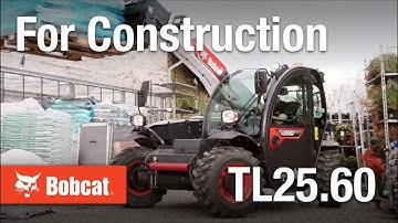 Bobcat TL25.60 Telehandler for Construction Business