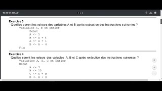 exo 3 - 4 Fiche de TD (python)