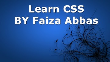 Lecture 7-CSS Background position and attachment property tutorial for beginners in Urdu/Hindi