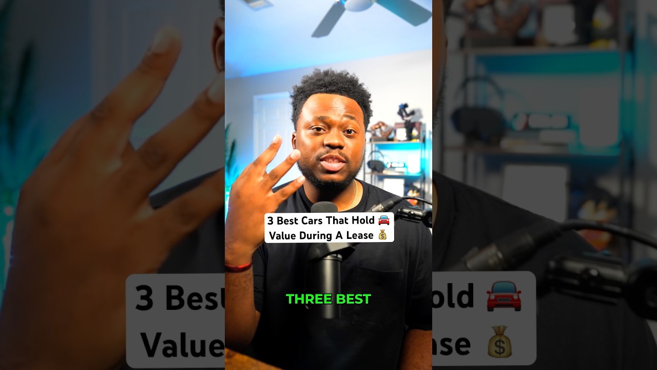 3 Best Cars That Hold Value During A Lease 🚘💰