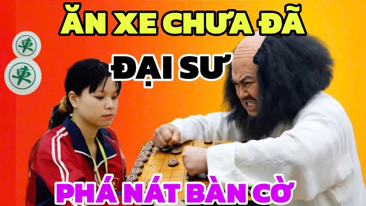 Cờ tướng - Lan Hương bỏ xe gài thế độc Đại xe ức chế phá nát cả bàn cờ