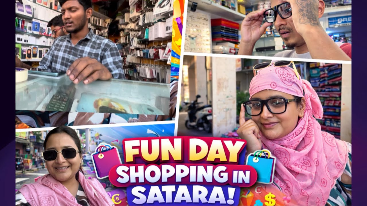 🛒 Satara Shopping Day! | Pratik + Me Shopping Haul 💕 | Rama Lanjekar | Pratik sonawale | couple vlog