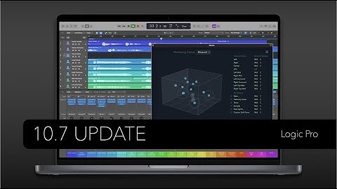 Logic Pro: 10.7 Update