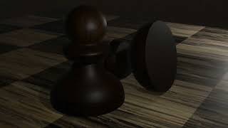Blender - Textures and Modeling - Chess Pawn screenshot 5
