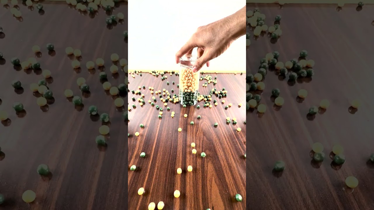 Hypnotic reverse beads rolling video 