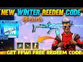 FFWinterland Redeem Code In Telugu || Permanent Scar Gun Skin Wintarland Redeem Code