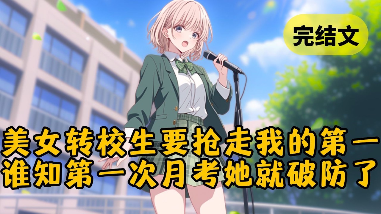 【爽文】美女转校生当众发誓,要抢走我的第一名。结果月考她看着第二名的成绩单哭了,青梅和周围同学居然骂我冷血。而我只是淡淡回了一句话…转校生哭得更凶了! #小说 #柳如烟 #一口气看完