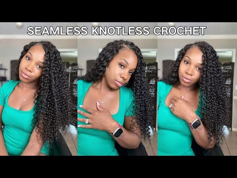 GAME CHANGER | SEAMLESS KNOTLESS CROCHET | QVRHAIR X IamVeronicaC