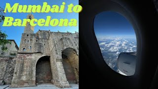Mumbai To Barcelona Vlog 1 Saadha M In Europe