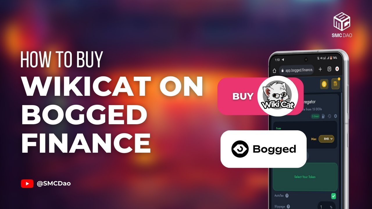 How to buy Wiki Cat using limit order on Bogged Finance