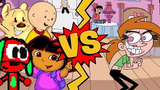 M.u.g.e.n Battles Doracaillousquealy Airhornwubbzy Vs Vicky