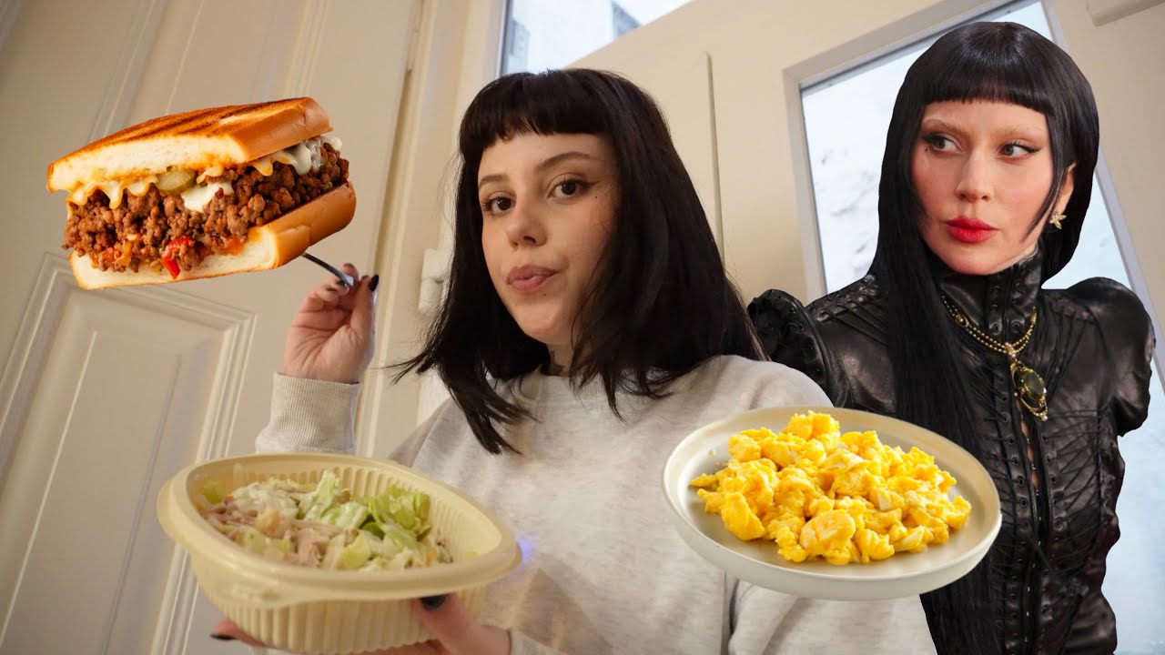 seguindo a dieta da LADY GAGA por um dia!