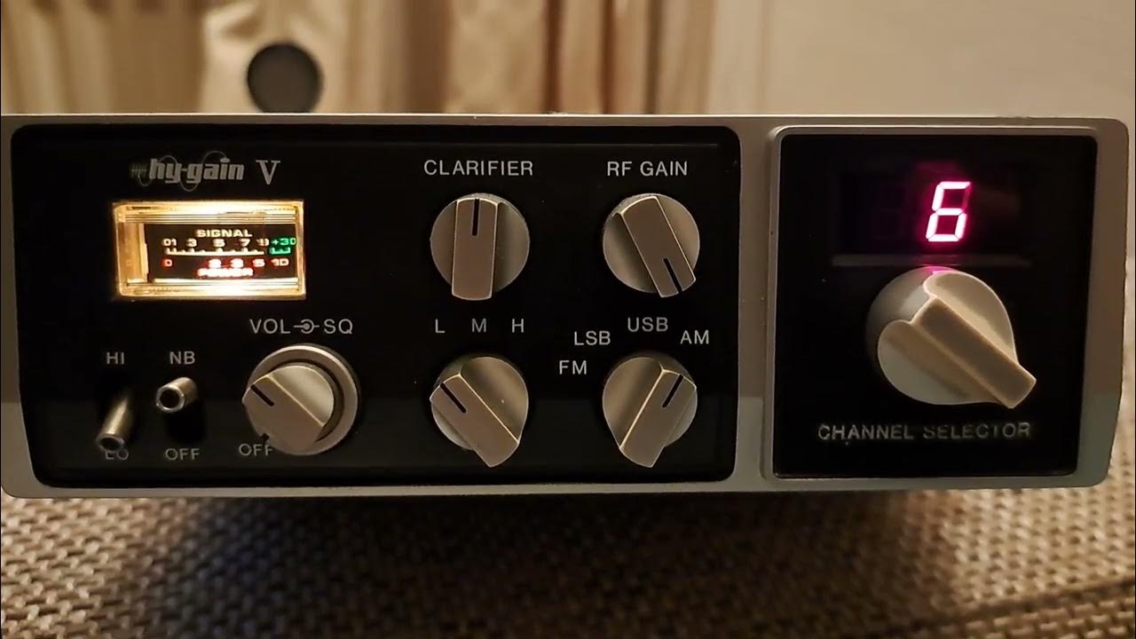 American cb radio stations into the Netherlands channel 6 AM YouTube