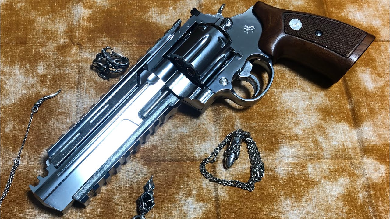 ジャンク UNLIMITED REVOLVER アンリミテッド リボルバー マルシン アンリミテッドリボルバー HW マック堺 エアガン