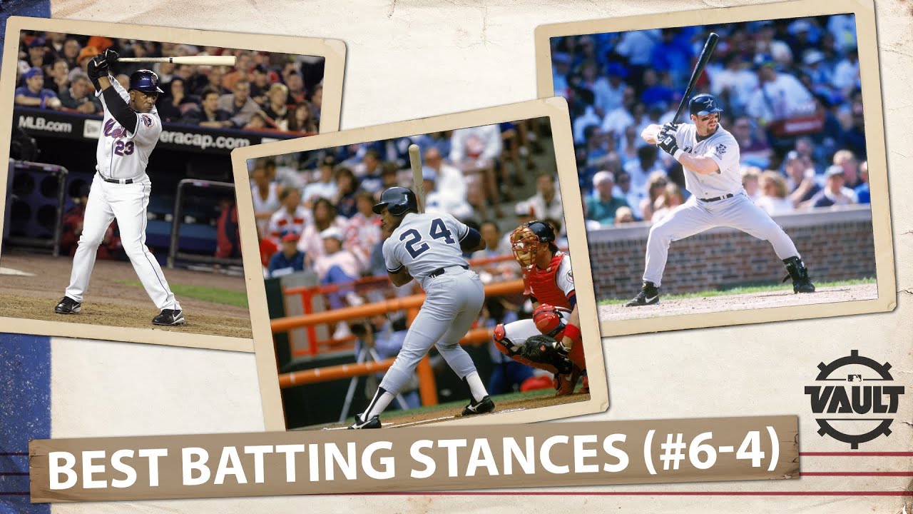 Rickey! Franco! Bagwell! Some ICONIC batting stances come in on MLB Network's Countdown (No. 6-4)