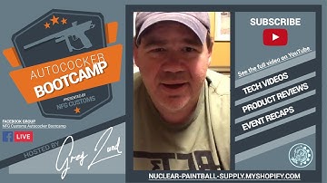 NFG Customs Autococker Bootcamp - Inception RIP Hinge Frame