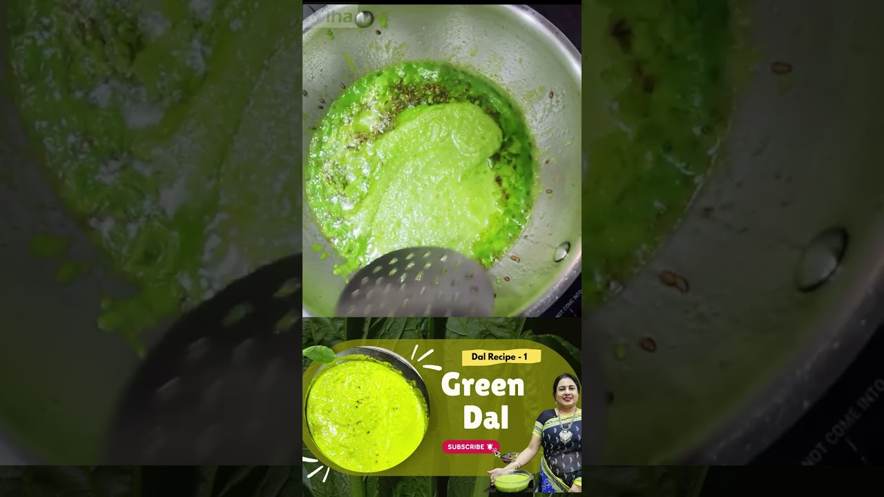 Simple 😮 oru Green Dal 😋 recipe - 1 min 💯